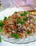 Гречка с тушенкой в мультиварке