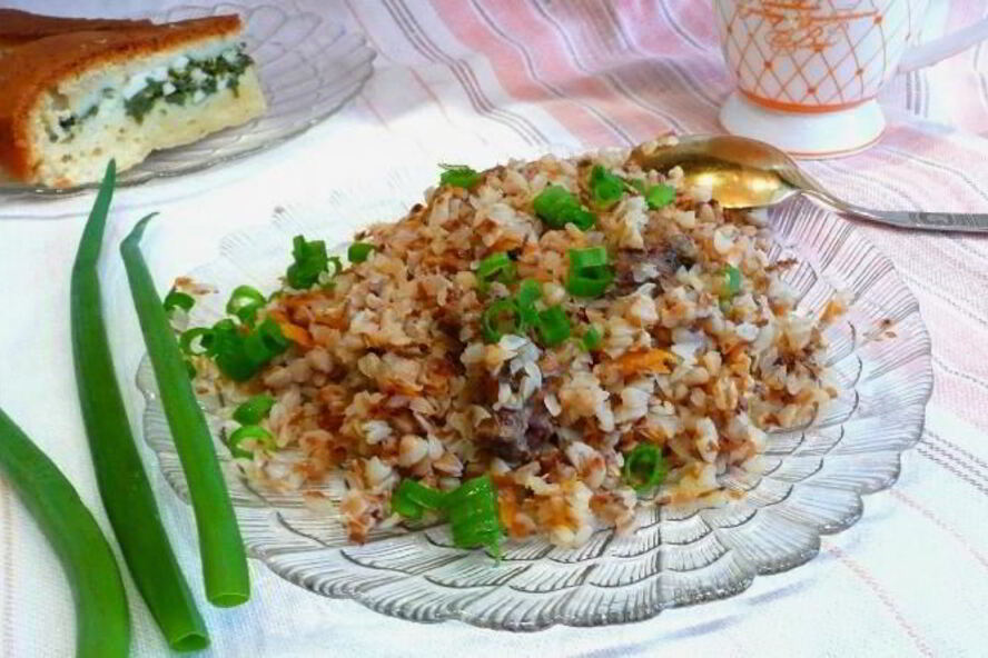 Рецепт гречки с тушенкой в мультиварке