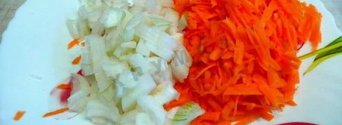 гречка с тушенкой в мультиварке. Шаг 4