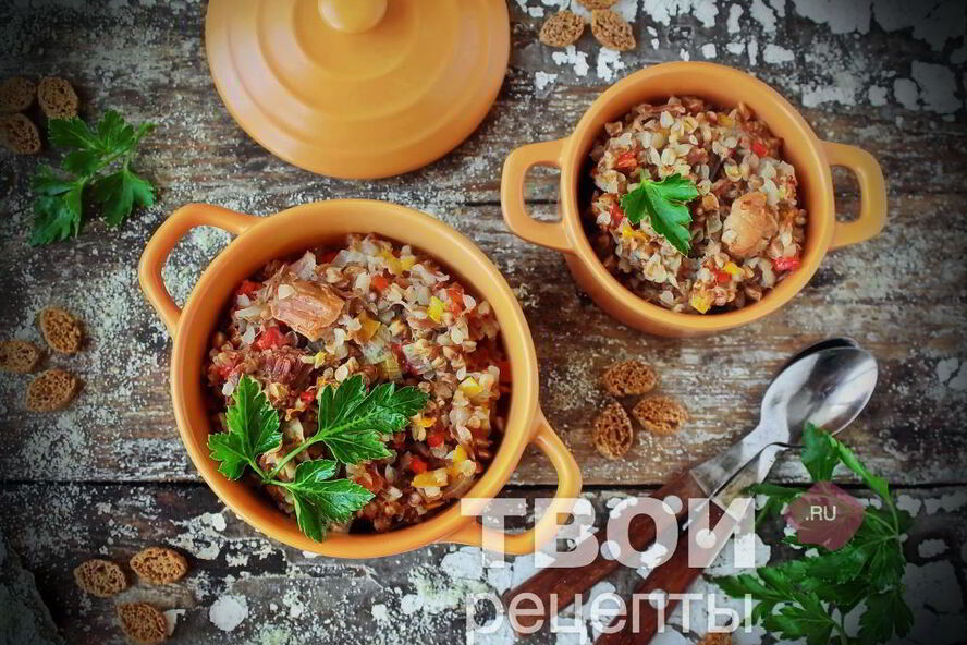 Рецепт гречки с тушенкой