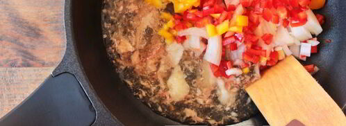 гречка с тушенкой. Шаг 3