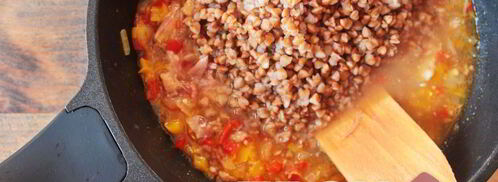 гречка с тушенкой. Шаг 5