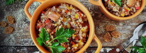 гречка с тушенкой. Шаг 6