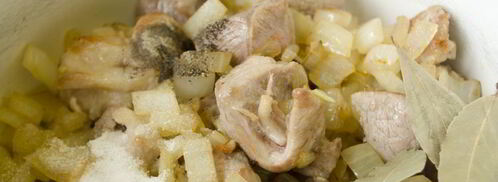 гречка с тушеной свининой. Шаг 7