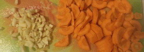 гречневая каша с брокколи, морковью и сельдереем. Шаг 3