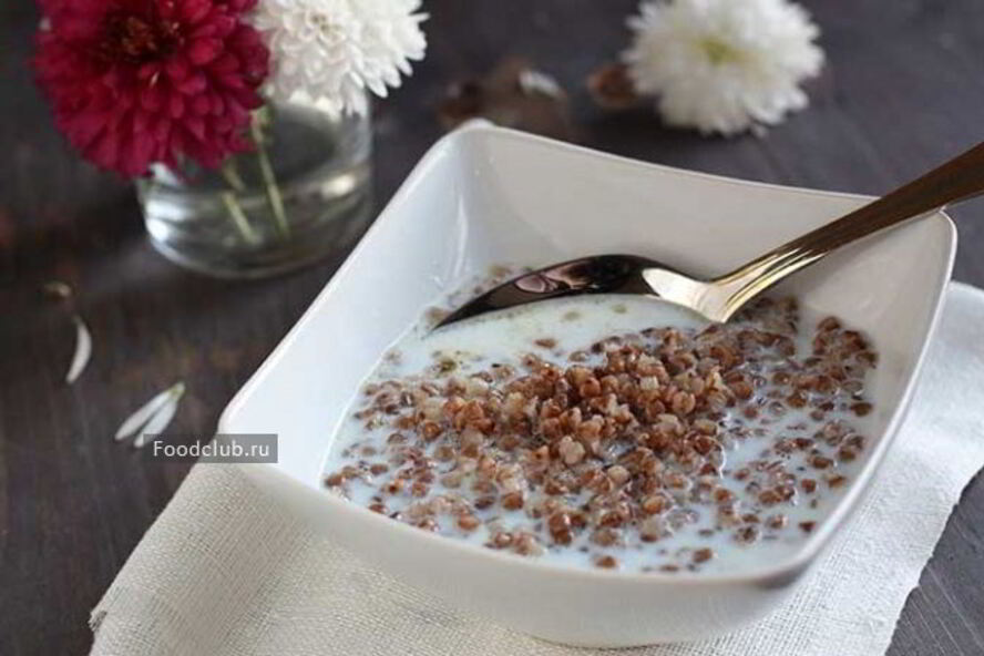 Рецепт гречневой каши с молоком