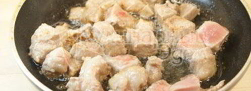 гречневая каша с мясом. Шаг 3