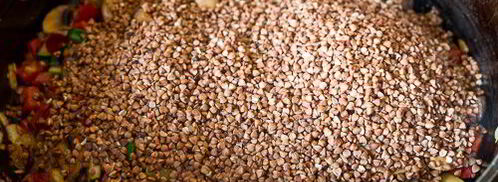 гречневая каша с сезонными овощами. Шаг 4