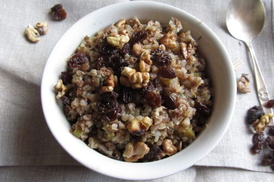 Рецепт гречневой каши с сухофруктами