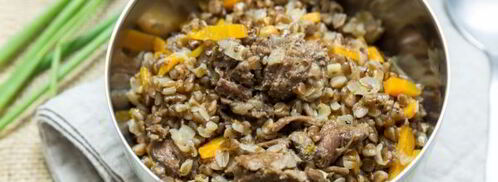 гречневая каша с тушенкой по-армейски. Шаг 13