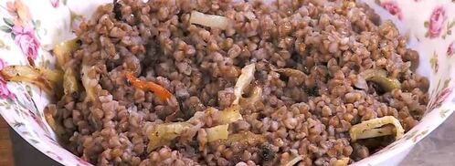 гречневая каша с запеченными овощами. Шаг 5