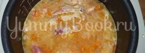 гречневая каша со свиными ребрышками из мультиварки. Шаг 6