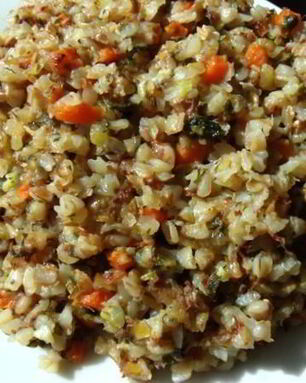 Каша гречневая рассыпчатая с морковью и специями