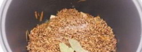 каша гречневая со свининой. Шаг 3