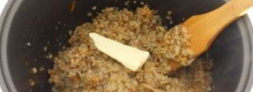 каша гречневая со свининой. Шаг 5