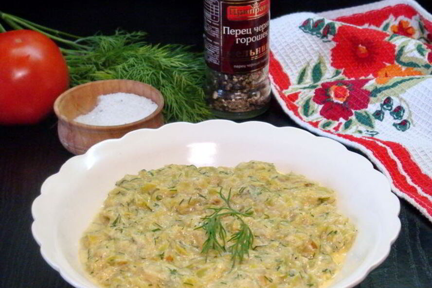 Рецепт кабачковой каши со сметаной по-венгерски февзелек