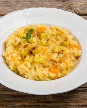 Каша из булгура на молоке