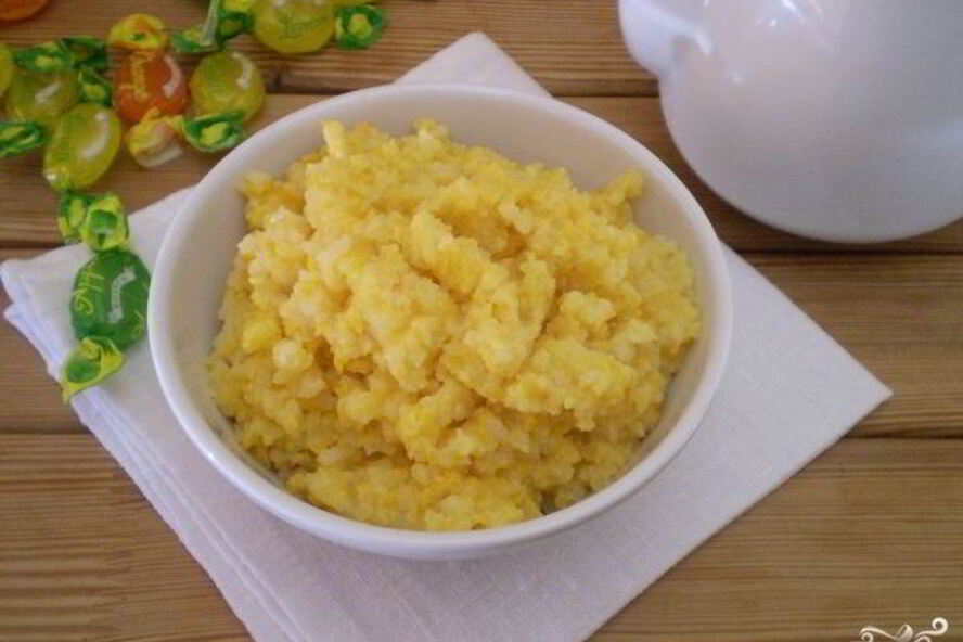 Рецепт каши из тыквы в мультиварке