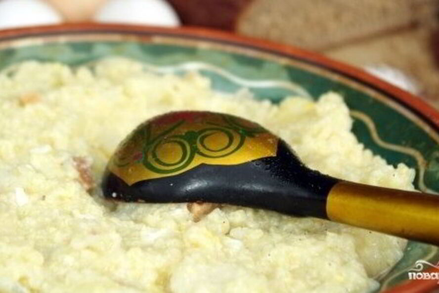 Рецепт каши на костре