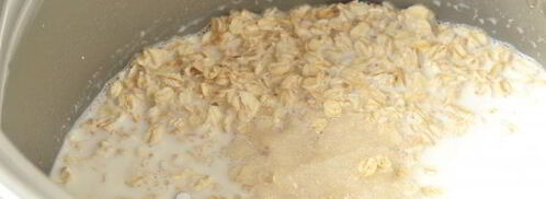 каша на молоке в мультиварке. Шаг 7