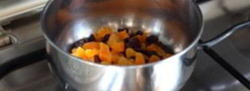 каша на воде с сухофруктами. Шаг 2