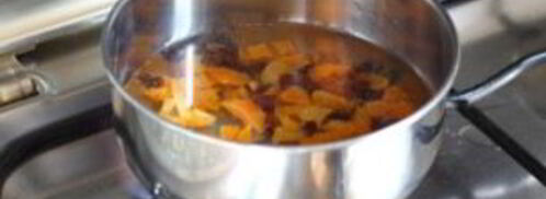 каша на воде с сухофруктами. Шаг 3