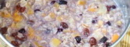 каша на воде с сухофруктами. Шаг 7