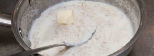 каша овсяная с жареными бананами. Шаг 4