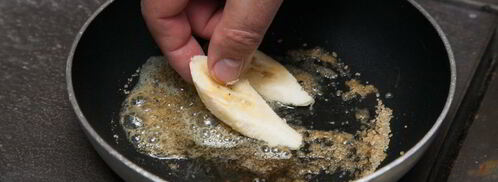 каша овсяная с жареными бананами. Шаг 6