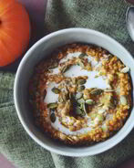 Каша пшенная с тыквой