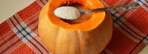 каша в тыкве, запеченная в духовке. Шаг 12