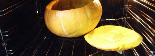 каша в тыкве. Шаг 2