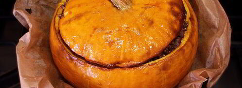 каша в тыкве. Шаг 8