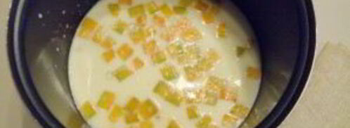 кукурузная каша с тыквой в мультиварке. Шаг 4