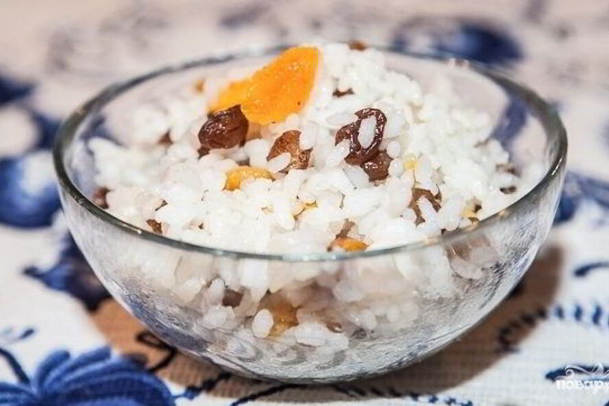 Рецепт кутьи из риса с изюмом