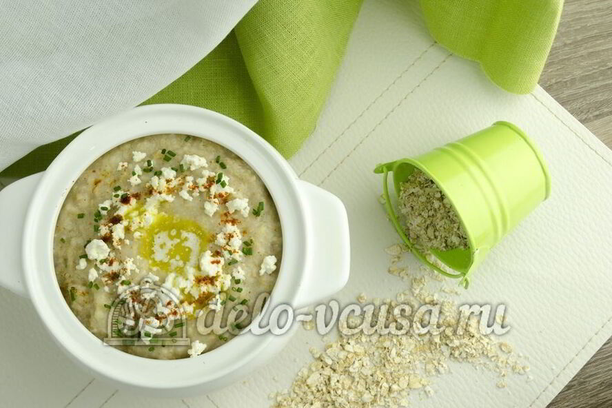 Рецепт овсяной каши на воде