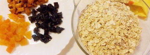 овсяная каша с сухофруктами. Шаг 2