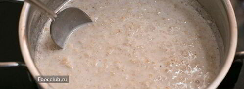 овсяная каша с яблоками и корицей. Шаг 4