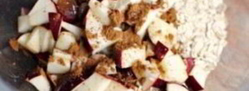 овсянка с яблоками. Шаг 3