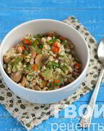 Перловая каша с грибами