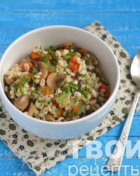 Перловая каша с грибами