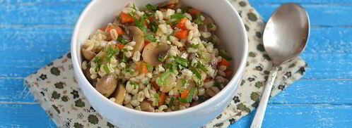 перловая каша с грибами. Шаг 6