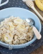 Пшеничная каша с бананом