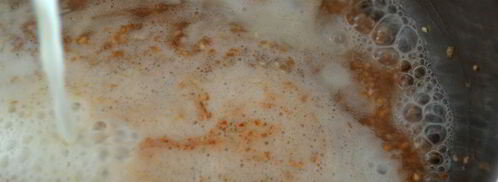 пшеничная каша с томлеными яблоками. Шаг 2