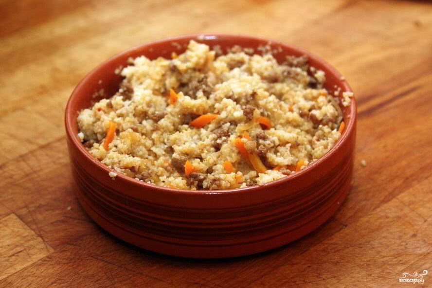 Рецепт пшеничной каши в горшочке