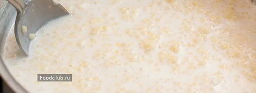 пшенная каша на молоке. Шаг 3