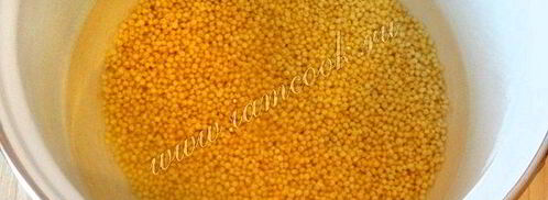 пшенная каша с творогом. Шаг 3