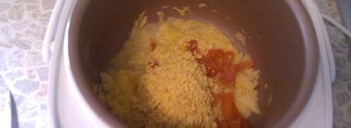 пшенная каша с тыквой в мультиварке. Шаг 4