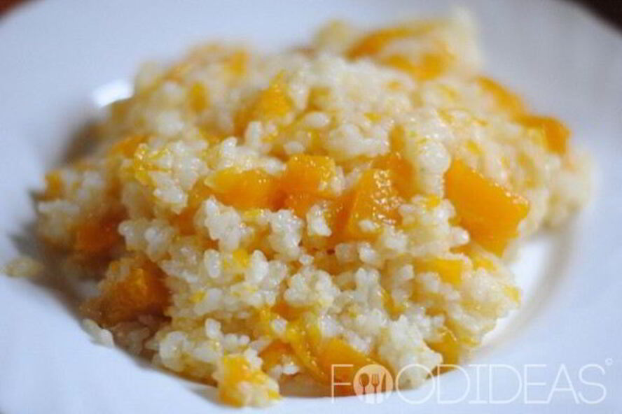 Рецепт рисовой каши с тыквой в мультиварке