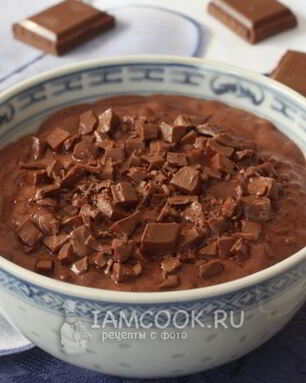 Шоколадная рисовая каша